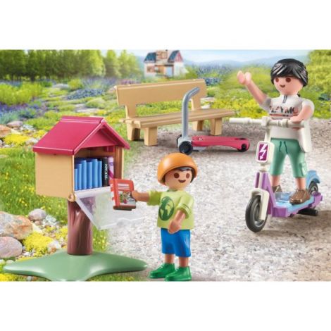Playmobil Schimb de Cărți - Joc Creativ Citit - imagine 3