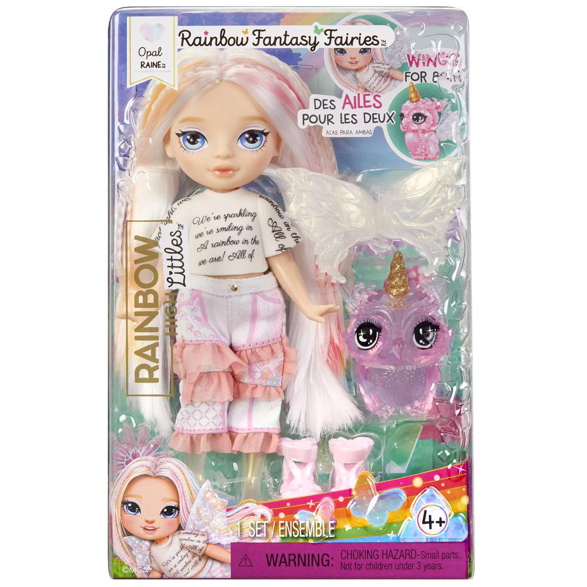 Papusa Rainbow High Zana Opal Fantasy Fairies