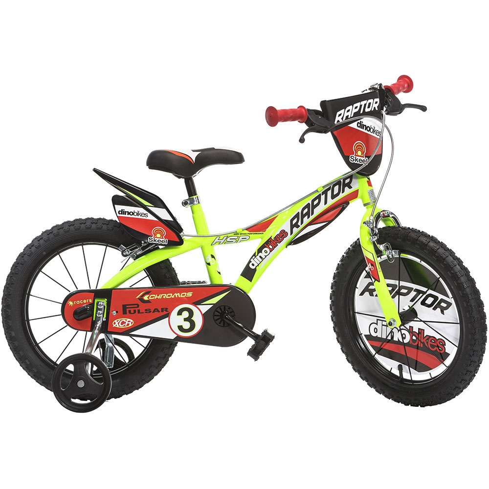 Bicicleta Dino Bikes Raptor Galben 16" - imagine 2