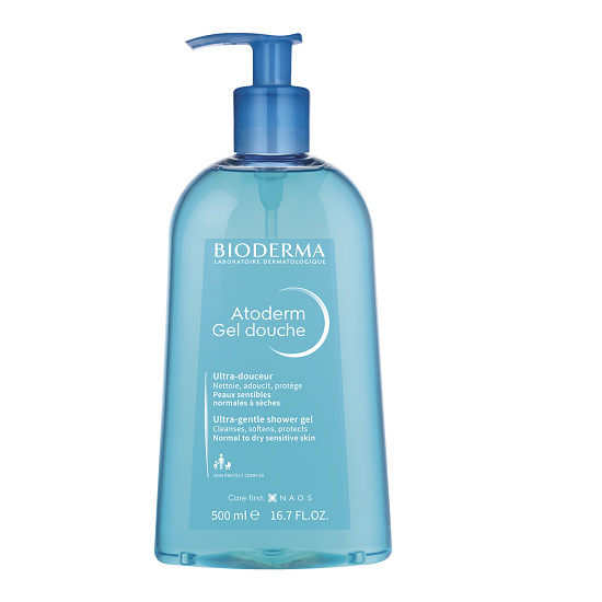 Gel de Dus Bioderma Atoderm 500ml, Hidratant - imagine 3