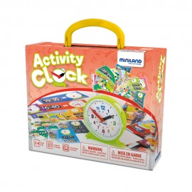 Ceas educativ Miniland pentru învățat timpul