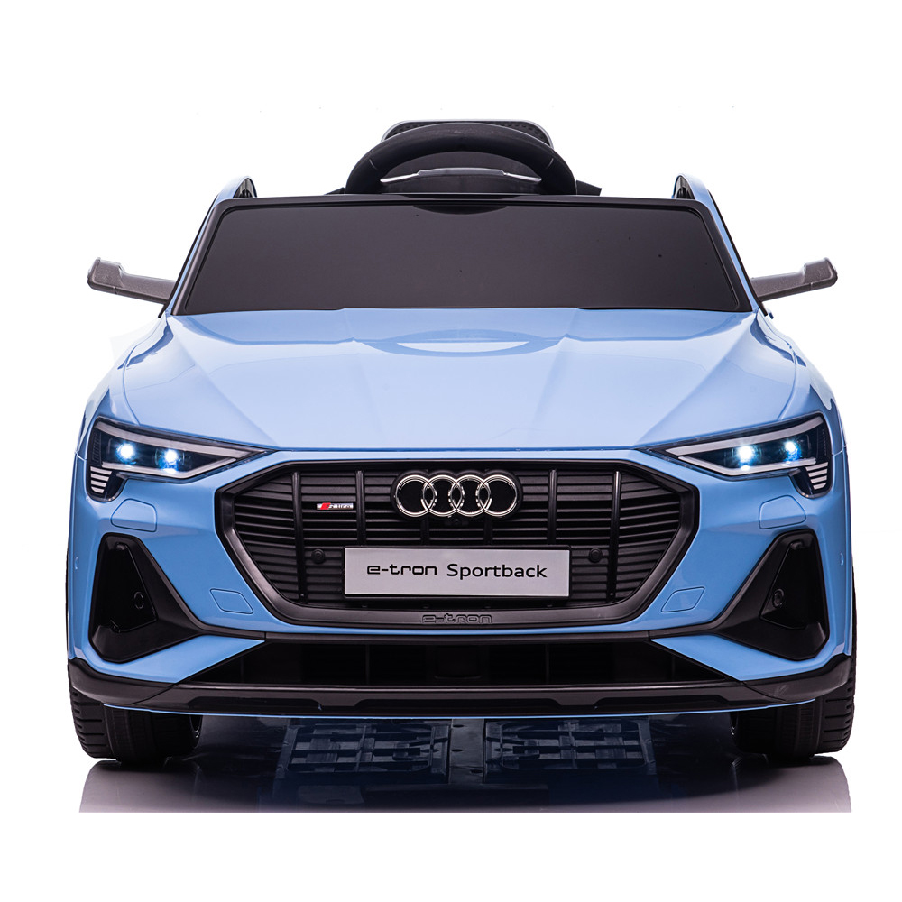 Mașinuță Electrică Audi E Tron 12V, 70W, Scaun Piele - imagine 6