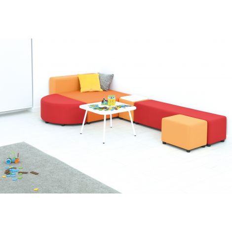 Masa Mini Albă Moje Bambino 60x60 - Spații Profesionale - imagine 6