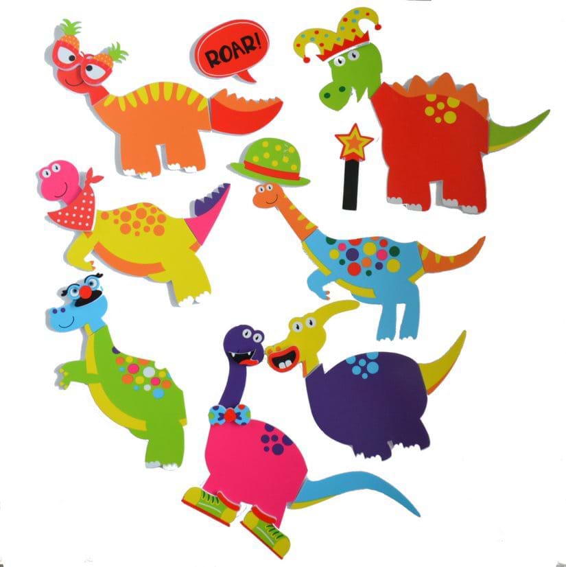 Set Stickere Dinozauri Buddy&Barney pentru Baie - imagine 3