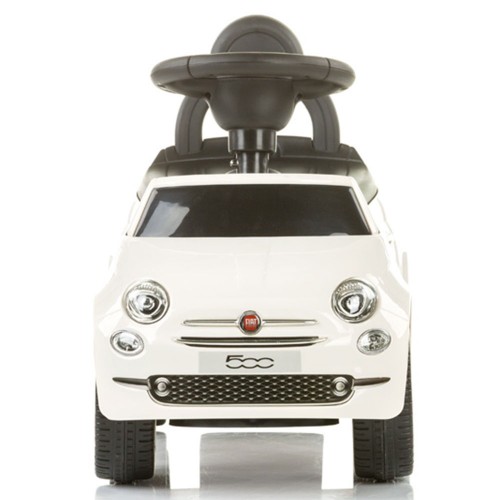 Mașinuță Chipolino Fiat 500 White, fără pedale, Melodii - imagine 4