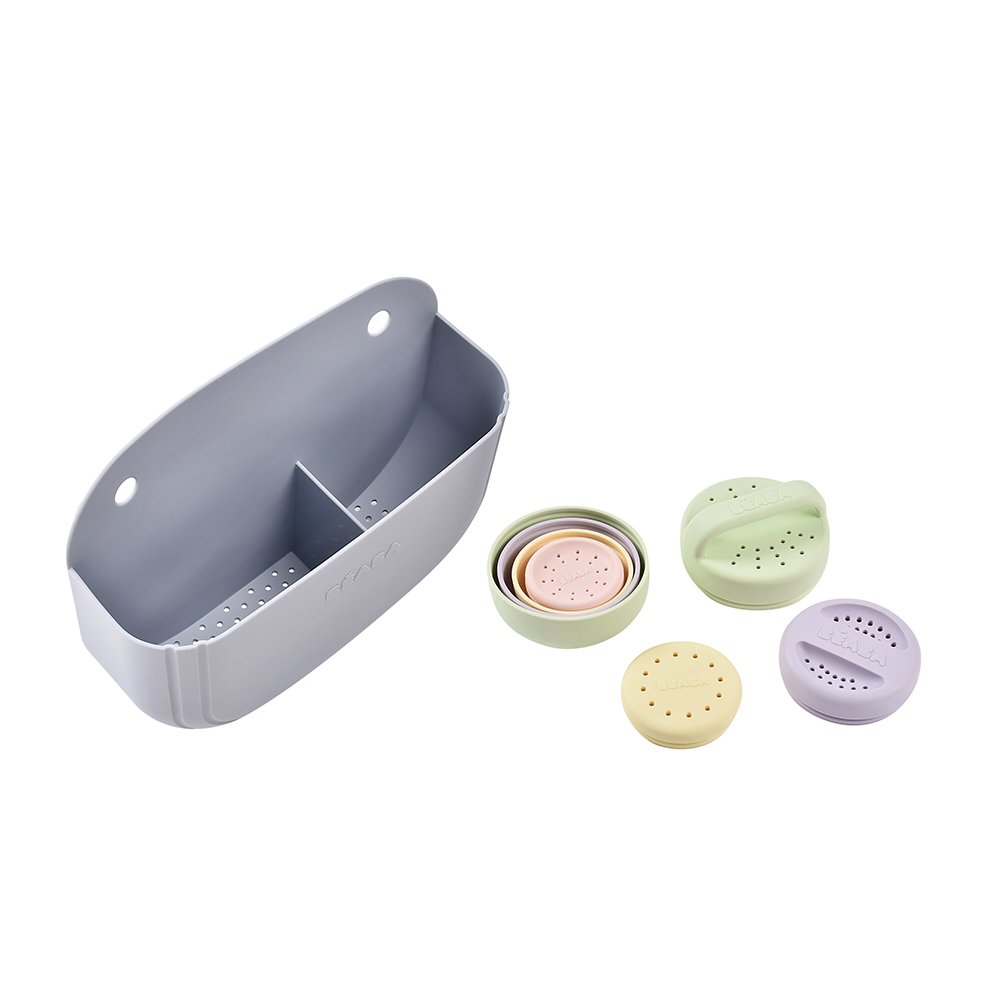 Beaba Cos Silicon Baie Pebble - Organizare și Distracție - imagine 5
