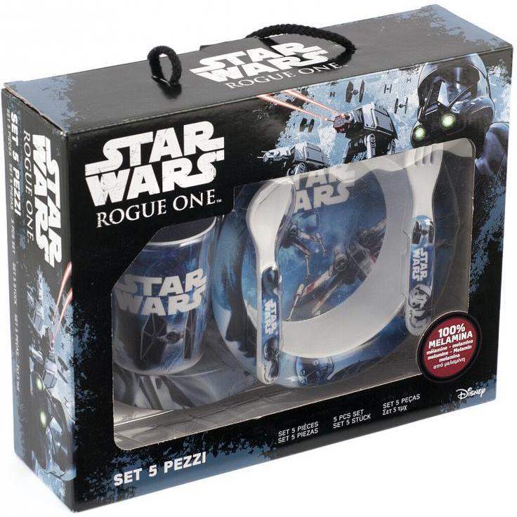 Set Masa Melamina Star Wars Lulabi 5 Piese - imagine 3