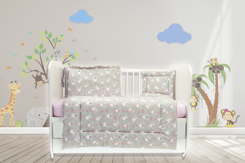 Lenjerie Patut Dancing Bunny 4 Piese Mykids - imagine 5