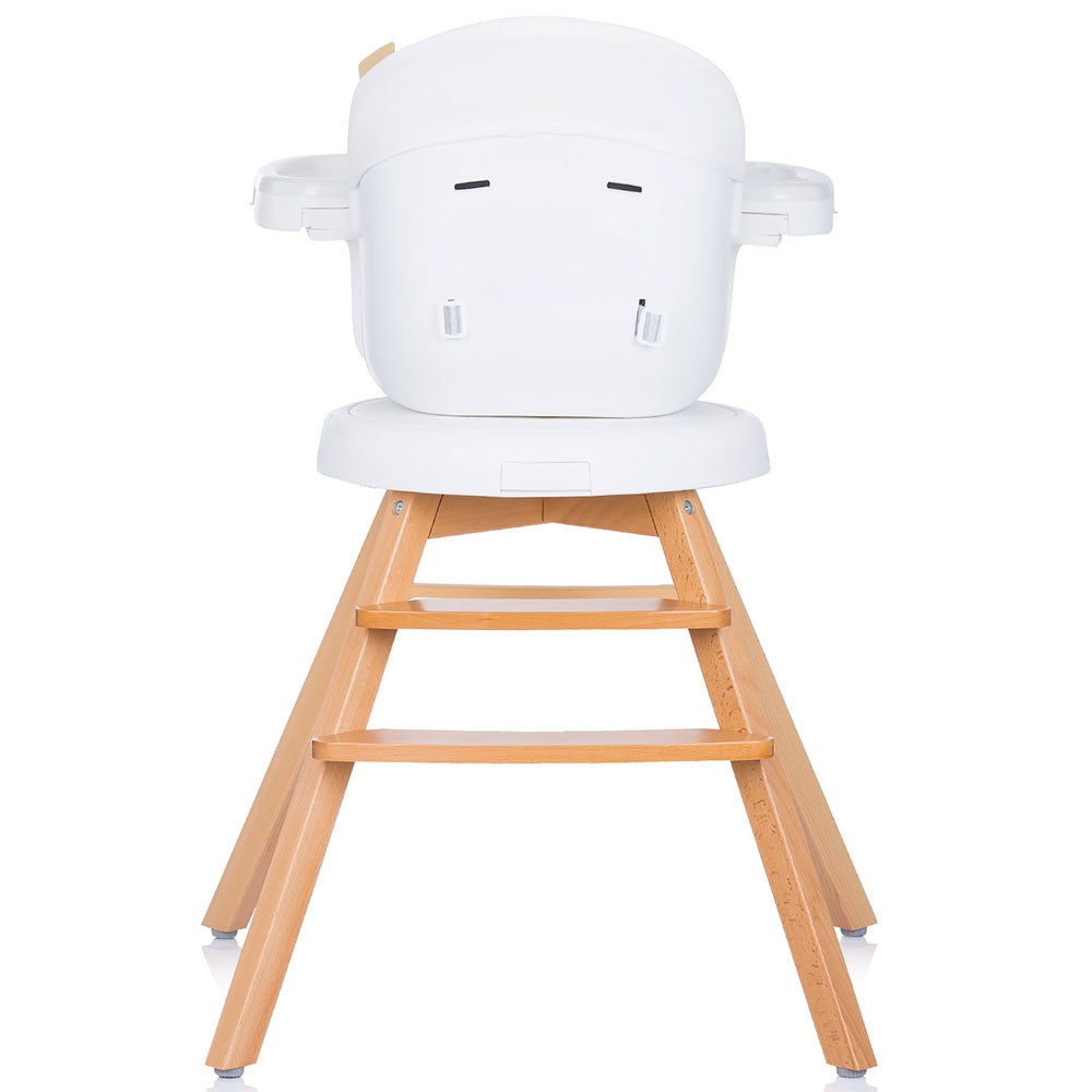 Scaun Masa Chipolino Rotto 3in1 Ivory, Sezut Rotativ - imagine 5