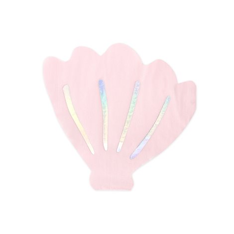 Servetele scoica Party deco, 26x25 cm