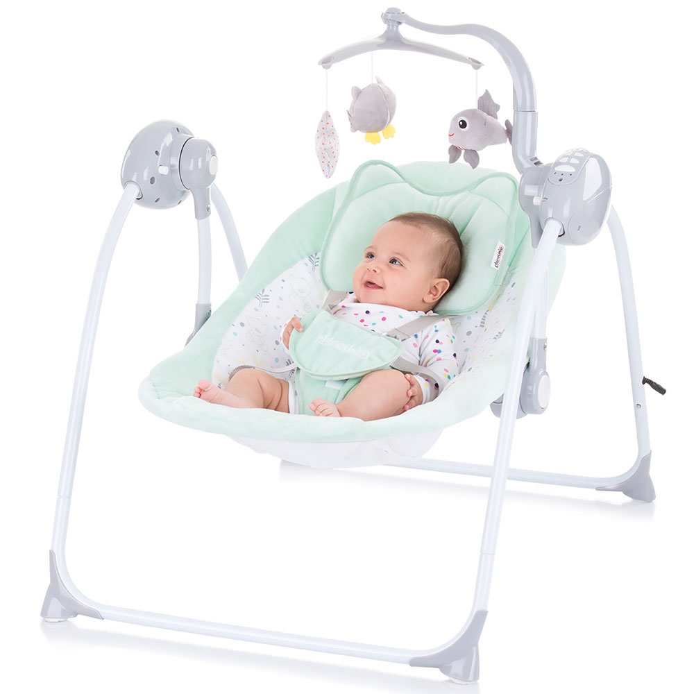 Leagan Electric Chipolino Hug Mint, 0-6 luni - imagine 4