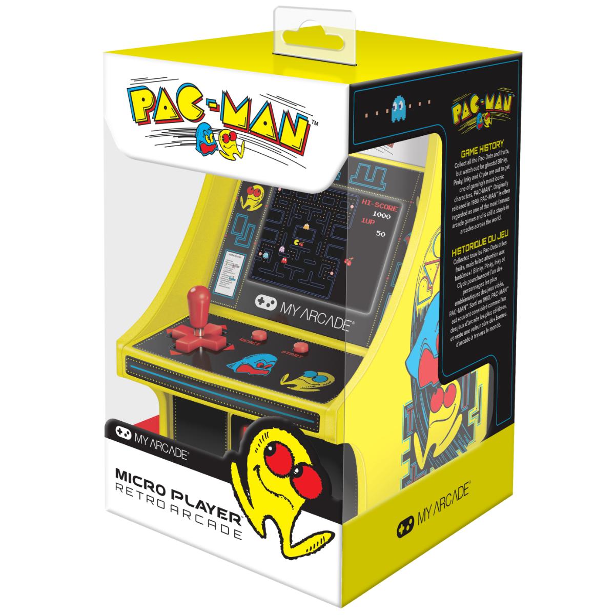 Mini Consola My Arcade Pac-Man, Micro Player Retro