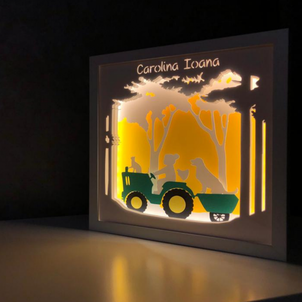 Tablou Luminos Fetita 034 Noorhandmadeatelier