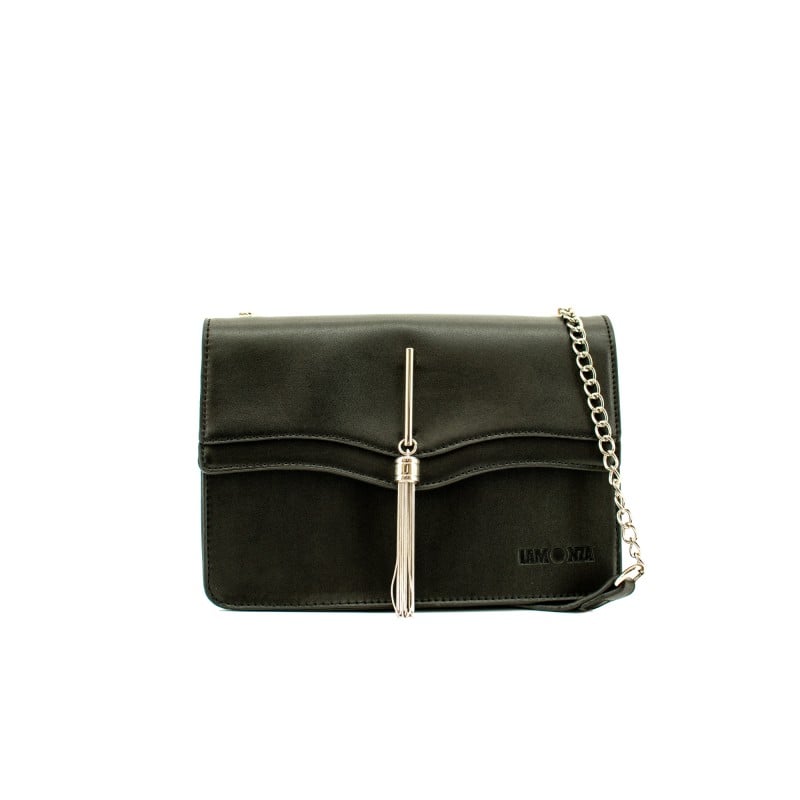 Geanta Lamonza Anelisse, Neagra, Compacta si Eleganta