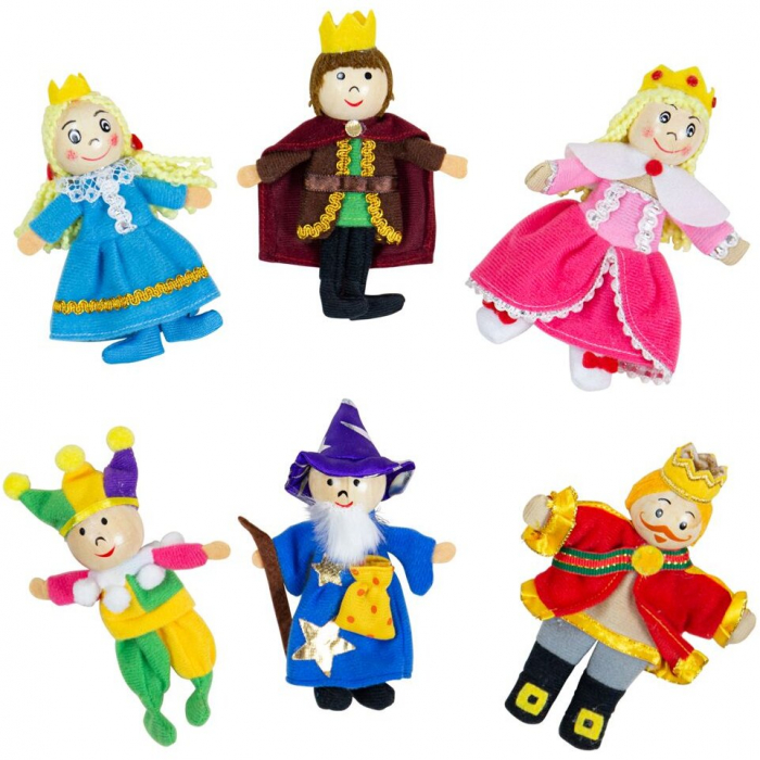 Set Papusi Bigjigs: Povesti Magice Interactive
