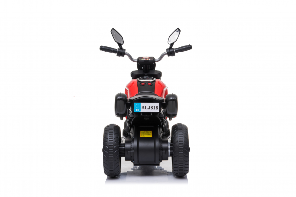 Motocicleta Electrica Nichiduta Kids Racing Red, 25W - imagine 5