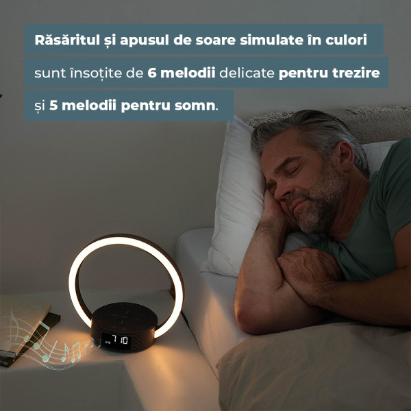 Ceas desteptator Beurer WL 65 cu lumina naturala - imagine 6