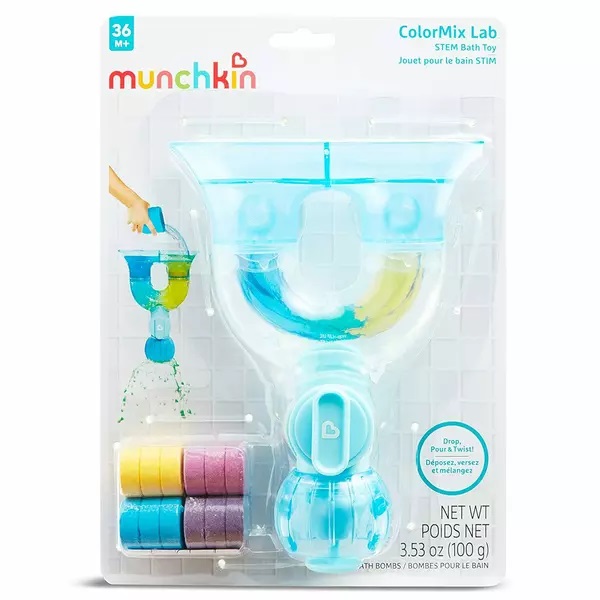 Munchkin Colour Mix Lab 36L+ Set Jucării de Baie - imagine 5