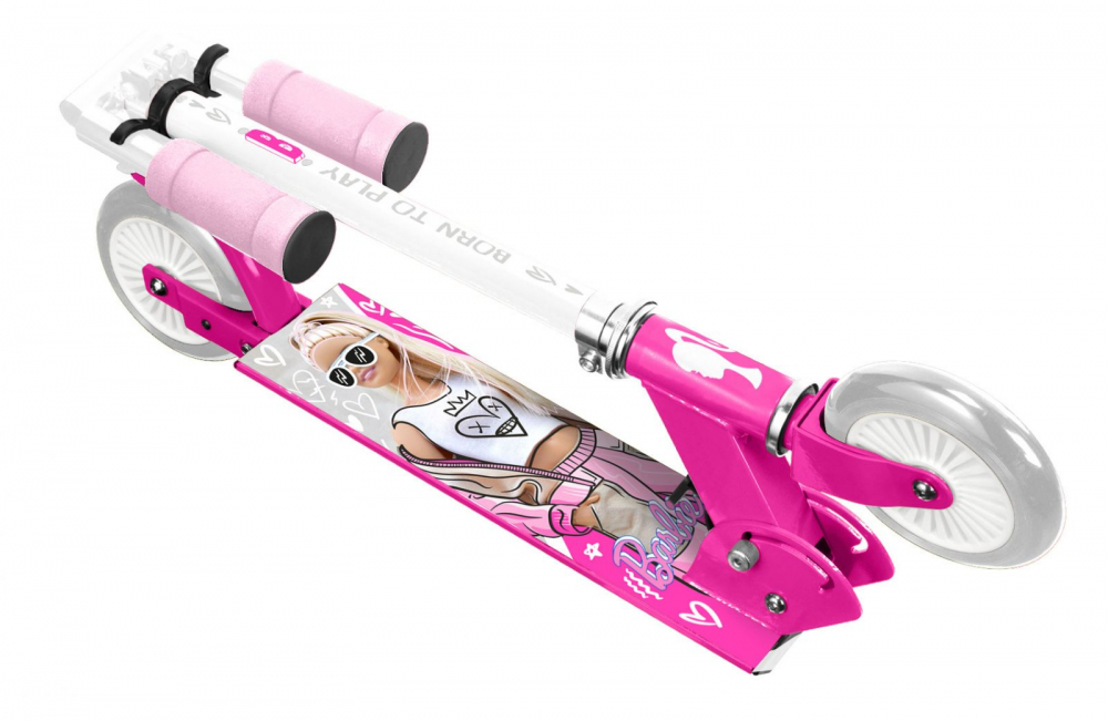 Trotineta Barbie Pliabilă cu Ghidon Reglabil - imagine 2