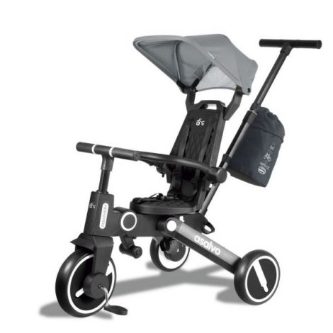 Tricicleta Discovery Gri Asalvo | Sigurță și Confort
