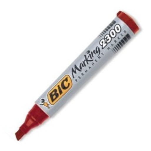 Marker Permanent Bic 2300 - Scriere Rapidă, Uscare Viteza