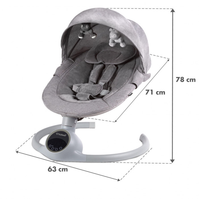 Leagan Electric 2in1 Kidwell Reve Gray - imagine 3