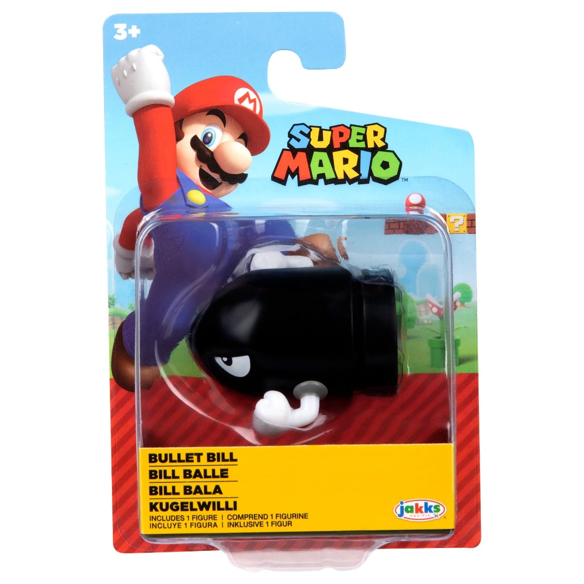 Figurina Bullet Bill Super Mario 6 cm Articulata