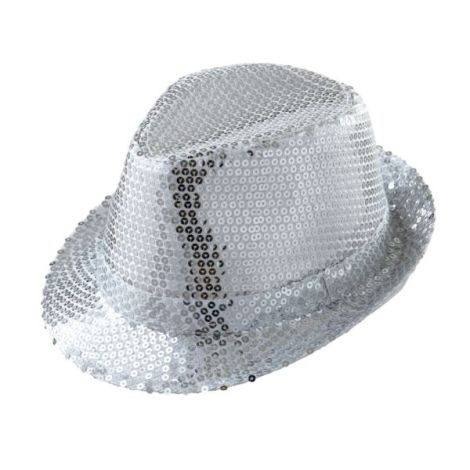 Pălărie Fedora Argintie Widmann - Petrecere Carnaval