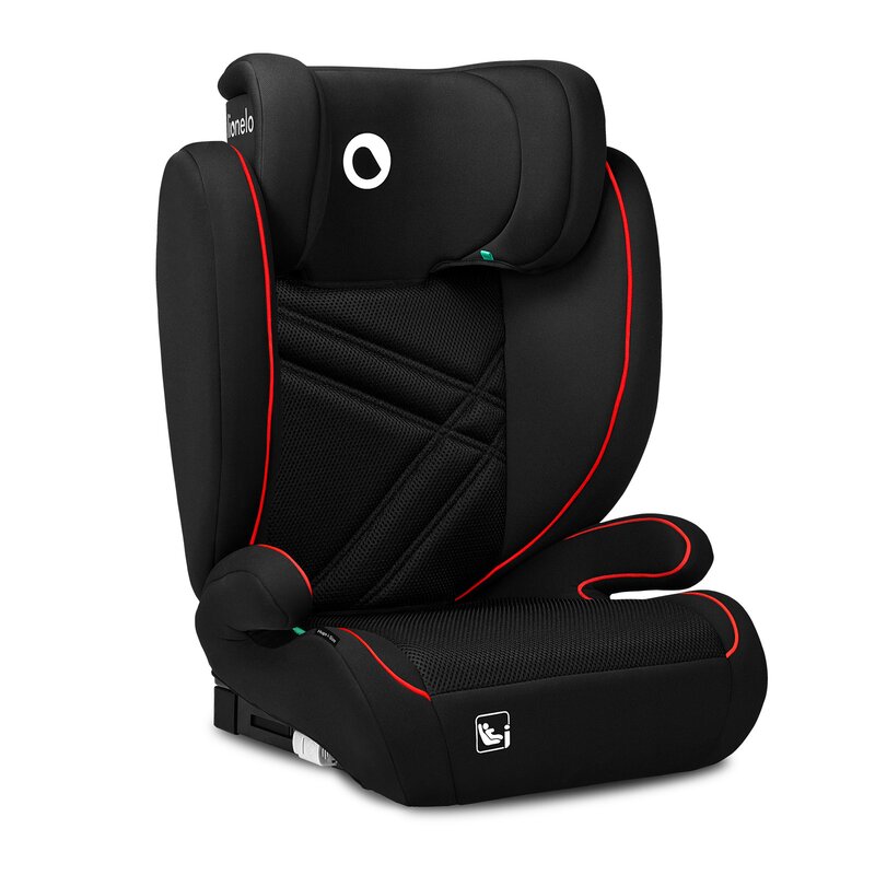 Scaun auto Lionelo Hugo i-Size 4-12 ani, Roșu - imagine 3