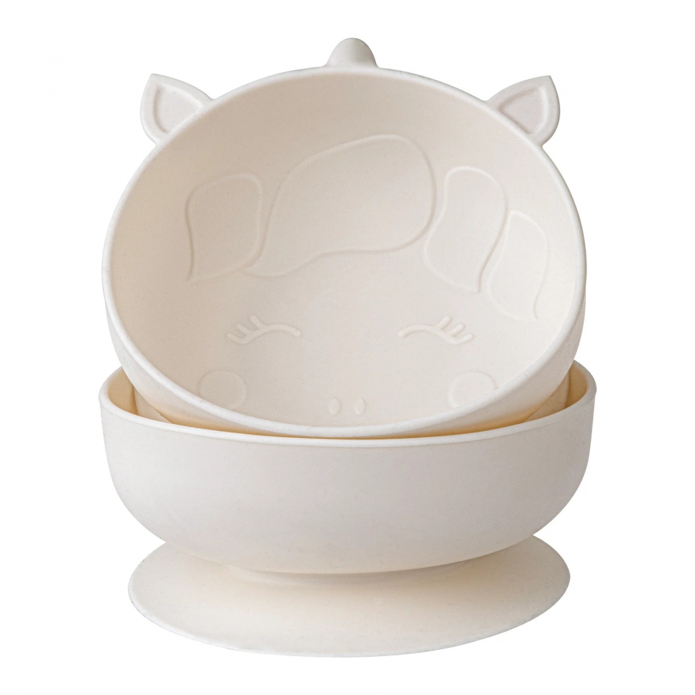 Set 2 castronele Melii Unicorn cu ventuza - imagine 7