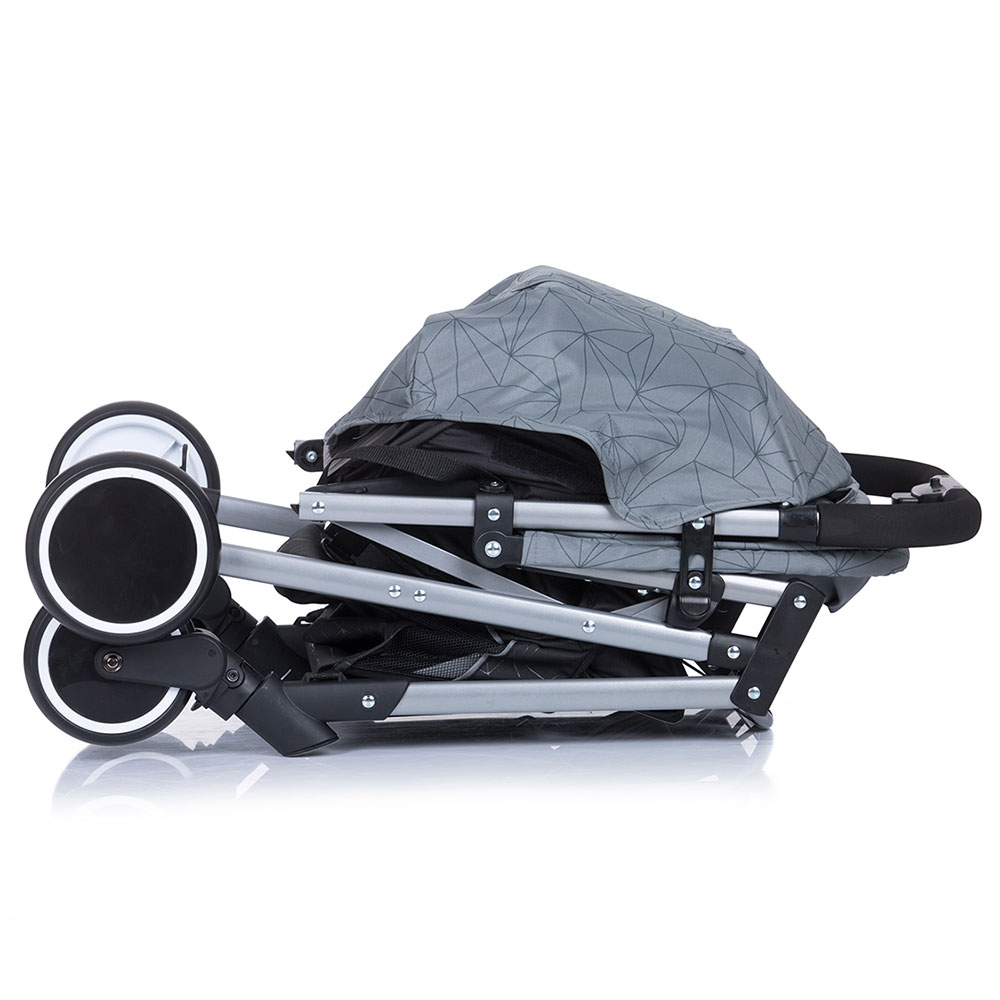 Carucior Sport Chipolino Clarice Anthracite, Pliabil Compact - imagine 4