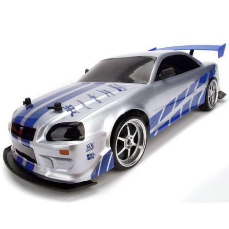 Jada Toys Nissan Skyline GTR RC Drift 1:10 - imagine 10