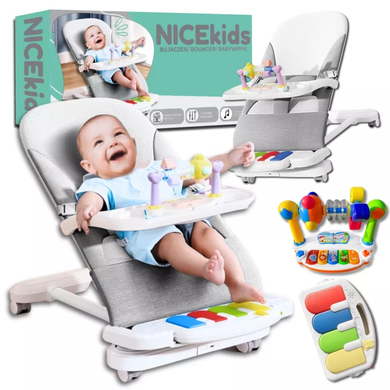 Balansoar NiceKids Pliabil cu Pian - 475 RON - imagine 6
