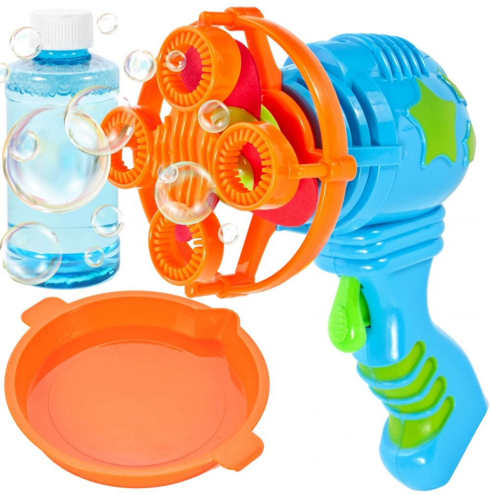 Pistol cu Bule de Sapun Malplay Albastru - imagine 6