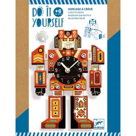 Ceas Robot DIY Djeco | Creativ și Educativ - imagine 2