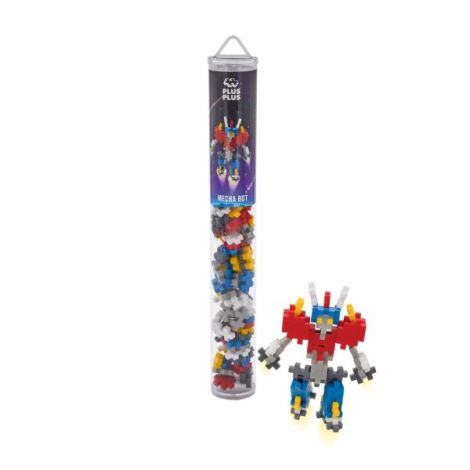 Plus-Plus Robot Mecanic - Set Constructie 100 Piese STEM - imagine 2