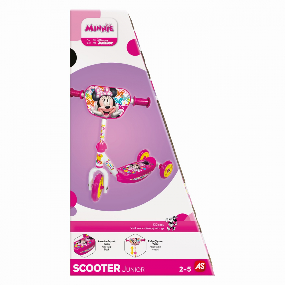 Trotineta 3 roti Minnie AS, ghidon reglabil - imagine 6
