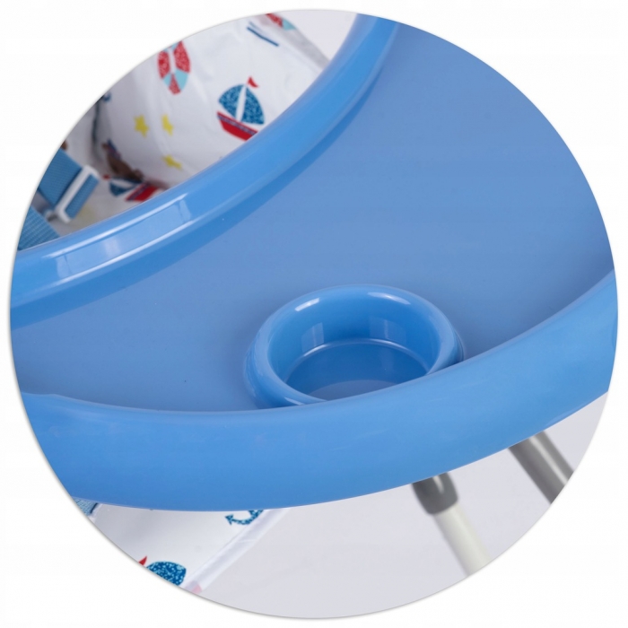 Scaun de masă Ricokids Fando Ocean, siguranță și confort