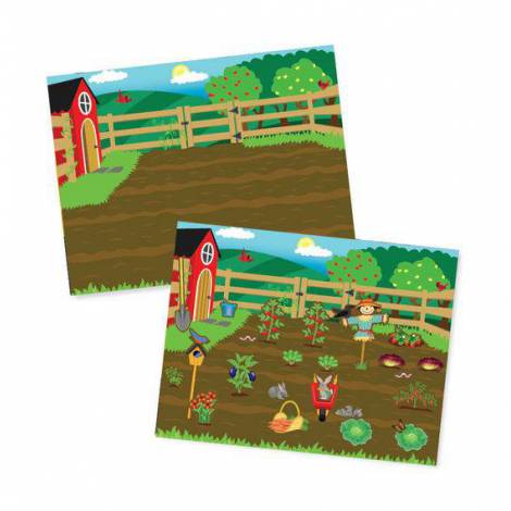 Bloc Abtibilduri Reutilizabile Ferma Melissa & Doug - imagine 3
