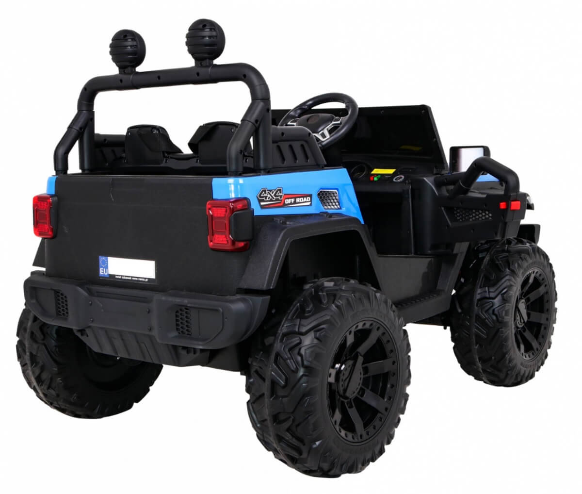 Masinuta Electrica 4x4 Off-Road Albastru - imagine 11