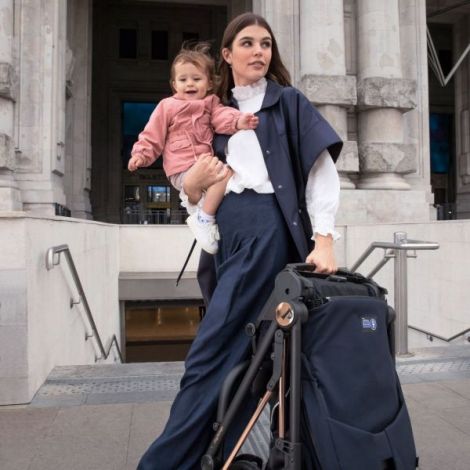 Carucior 3 in 1 Peg Perego Vivace Blue Shine - imagine 17