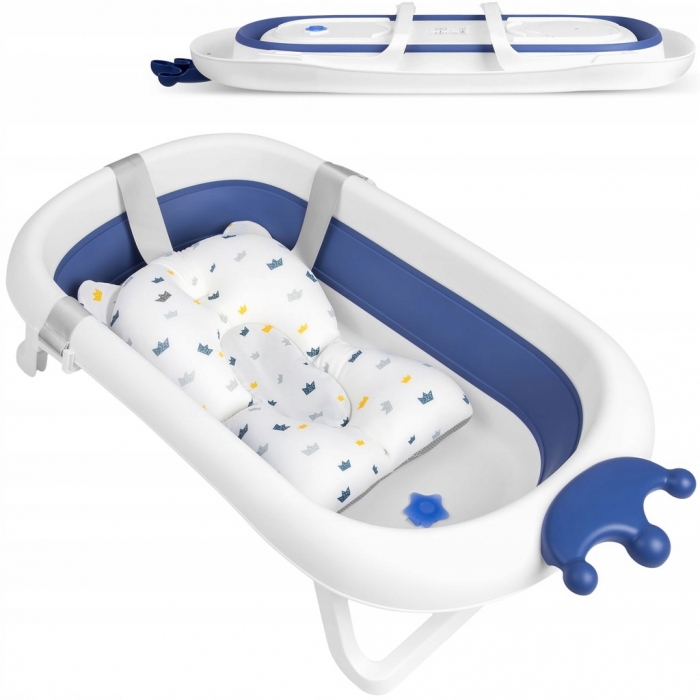 Cadita Baie Pliabila Ricokids cu Dop si Pernita - imagine 8