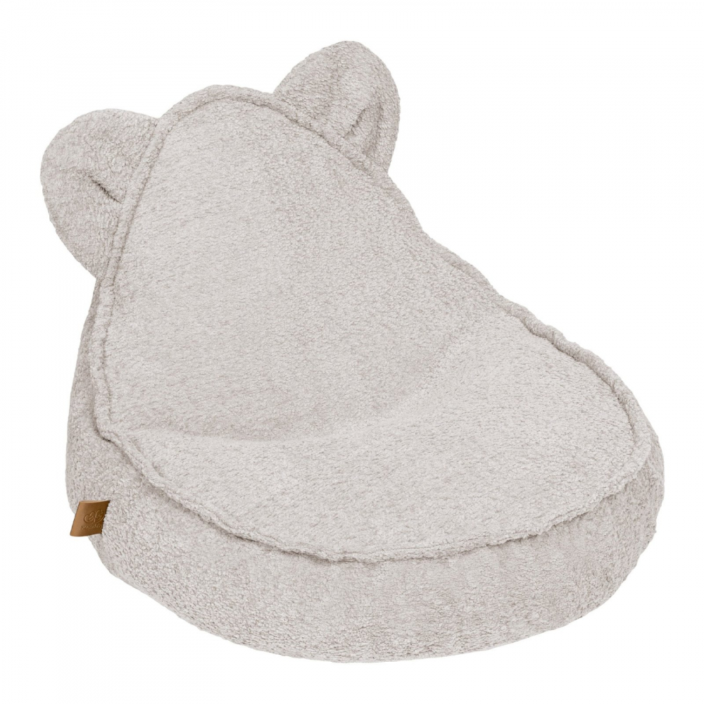 Fotoliu Puf MeowBaby Teddy Champagne Ecru