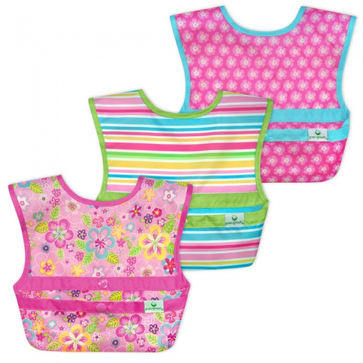 Set 3 Bavete Green Sprouts Snap n Go - imagine 2
