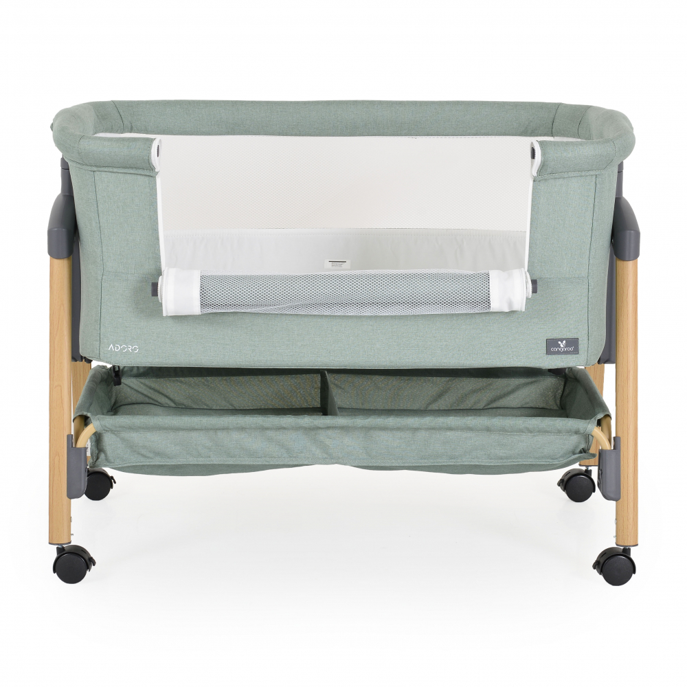 Patut Co-Sleeper Cangaroo Adoro Green 7 niveluri - imagine 9