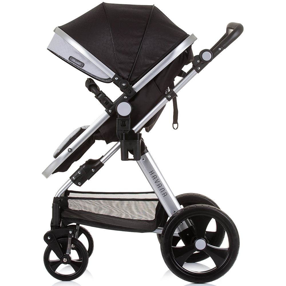 Carucior Chipolino Havana 2 in 1 Obsidian Silver - imagine 6