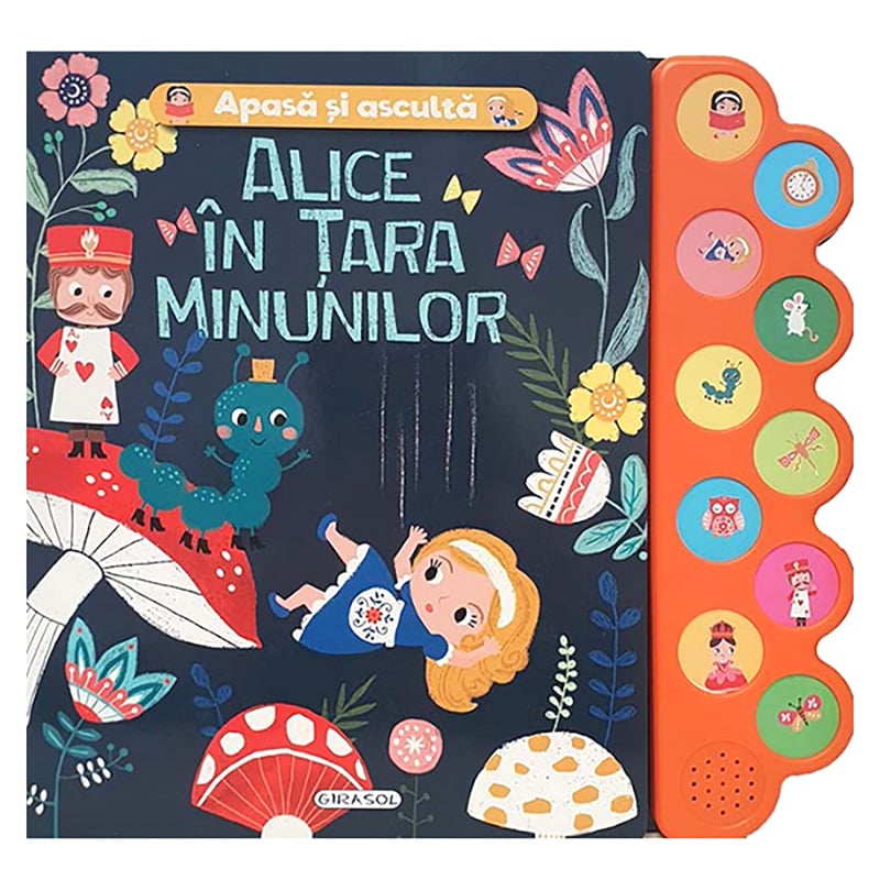 Carte cu Sunete Alice - Girasol