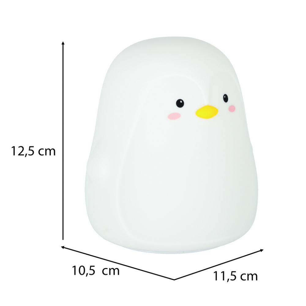 Lampa Veghe Pinguin LED RGB Ikonka - imagine 3