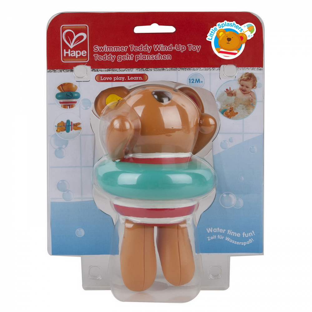 Jucarie baie Hape Teddy inotatorul vesel - imagine 2