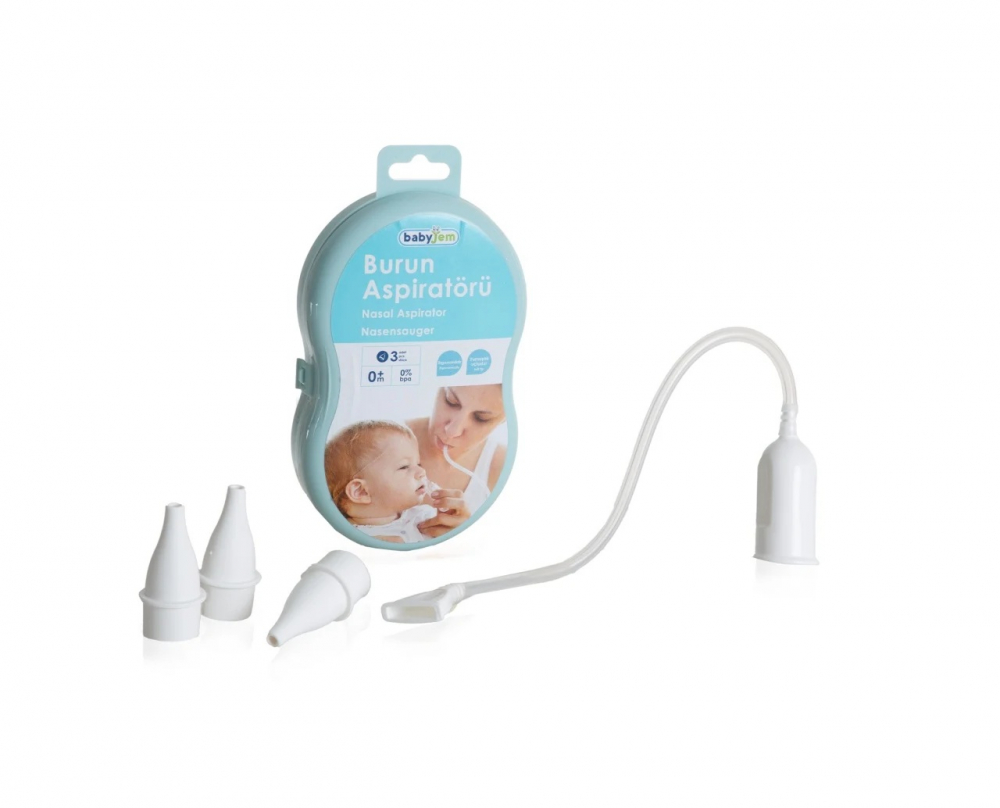 Aspirator Nazal Babyjem - Curățare Eficientă Nas Bebeluși - imagine 5